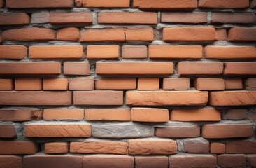 Obraz premium red brick wall background