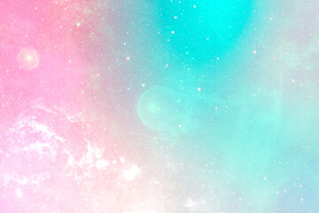 Gradient galaxy patterned background illustration
