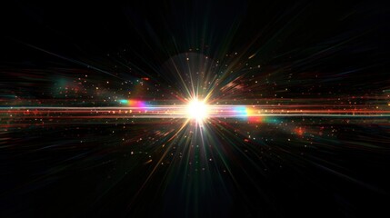 A set of lens flare effects designed for use in overlay designs or screen blending.

