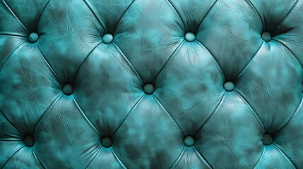 Fototapeta premium A smooth turquoise suede leather texture ideal for interior wall design.