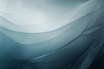Fototapeta premium Modern abstract background design with soft blue and grey wave shapes