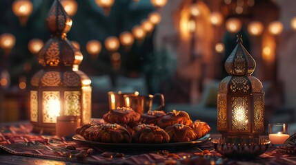 happy Ramadan Mubarak Wallpaper