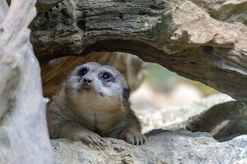 meerkat in the zoo