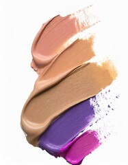 Cosmetics / Lipstick / Eyeshadow / Foundation smudge swatch