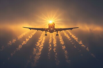 Truck with burning tire driving on dusty road