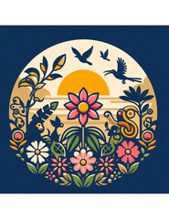 Pop Art imagery of our natural world's beauty