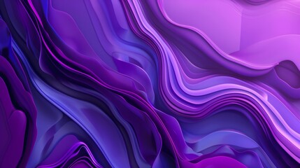 Obraz premium Abstract Geometric Shapes in Purple and Pink.