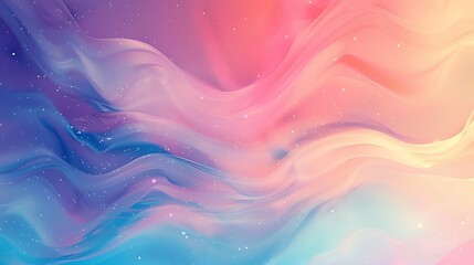Colorful gradient fantasy background wallpaper illustration