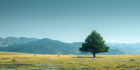 Blank Canvas Invites Creativity in National Park Minimalist Landscape