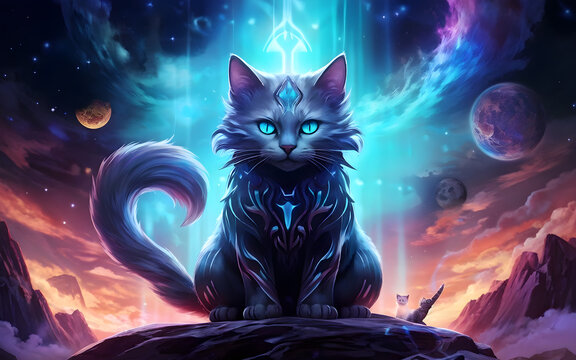 Astral cats  