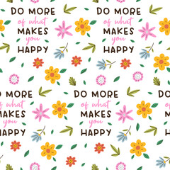 Self care seamless pattern