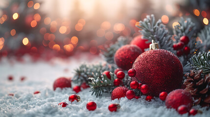 Realistic Brown Wrapped Present on Empty Canvas