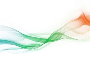 Smoke White Background. Green Abstract Smoke on a White Background with Pop Colours