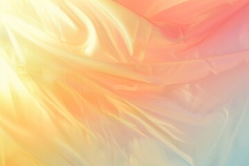Beautiful pastel colored background with soft blurred golden yellow, pink and orange colors