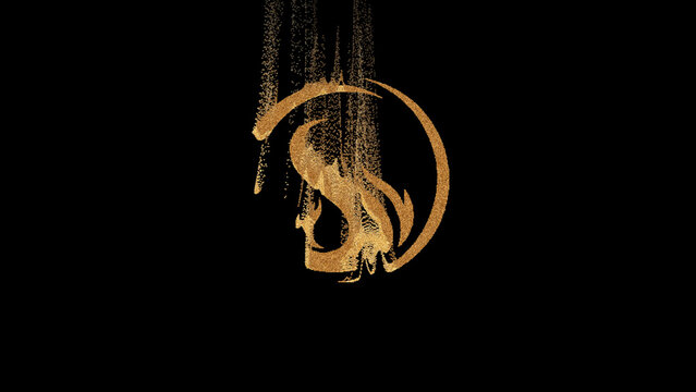 Sand Logo Animation