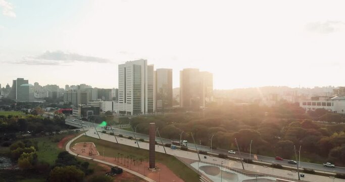 Porto Alegre RS Brasil Drone View