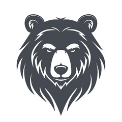 Bear Animal Logo, Sports Team Mascot Design, Grizzly Business Company Branding, Exciting Brand Label Concept, Marketing Emblem, School University College Motif
