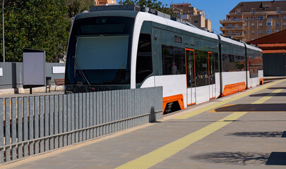 Denia, Costa Blanca, Spanien, Ferrocaril (Eisenbahn)