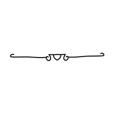 hand drawn text divider
