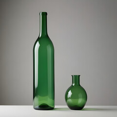 small and big bottles