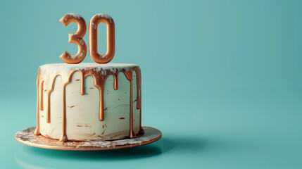 Age 30 Birthday Cake