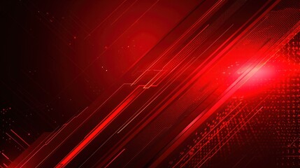 technology background, digital background, abstract red background with bright line textured, technology background,