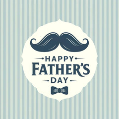 おしゃれなファーザーズデーのデザイン
