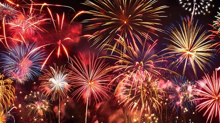 Fototapeta premium USA america united states new year or Independence Day celebration holiday background