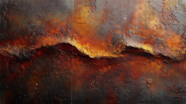 Rusty Metal Texture Background