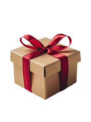 Obraz premium isolated png gift box, GENERATIVE AI