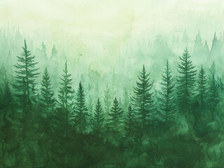 A beautiful gradient of forest green transitioning into a vibrant emerald green background.