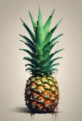 Fresh and Juicy Pineapples