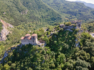 Ruins of Medieval Asen Fortress, Asenovgrad, Bulgaria