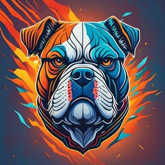 a bulldog avatar