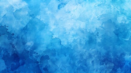 Serene Blue Watercolor Blend - Artistic and Elegant Textured Background Design