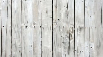 Fototapeta premium Rustic White Wood Background with Natural Grain Patterns for Organic Designs