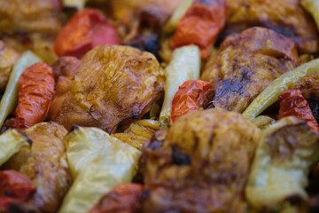 Appetizers on sale in the restaurant