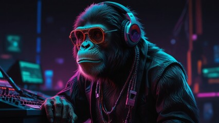Chimpanzee dj