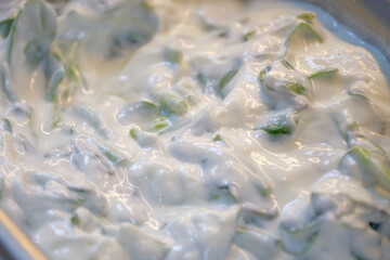 Appetizers on sale in the restaurant