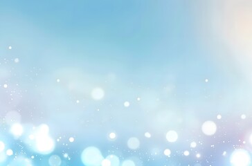 Obraz premium Abstract Blue and White Blurred Gradient Background