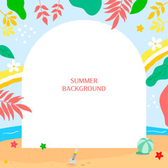 해변배경프레임