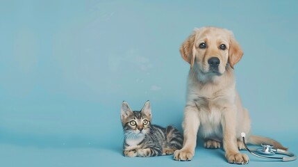 dog and a cat and a stethoscope : Generative AI
