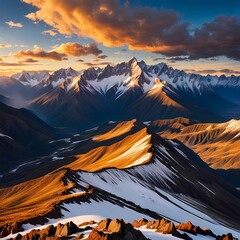 mountain view- AI Generated 