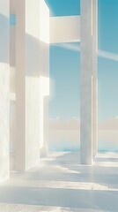 Obraz premium World Architecture Day Concept. Modern architecture background for business