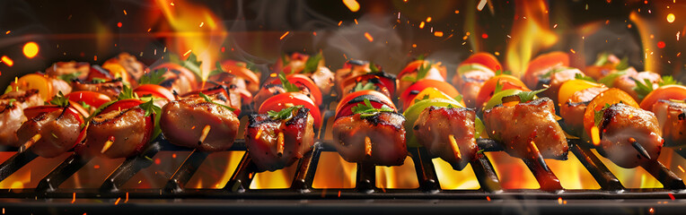 Araffe on a grill with flames and smoke coming out of it seasoning smoky smoky background