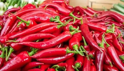 収穫された唐辛子2