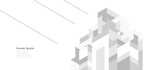 幾何学 抽象 建築 テクノロジー ビジネス 背景