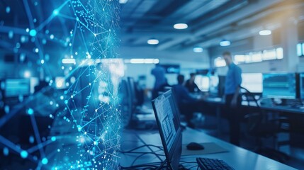 Dynamic Office: Professionals Developing Blockchain for Secure Medical Data Sharing.