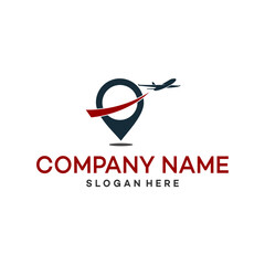 travel logo vector template illustration design