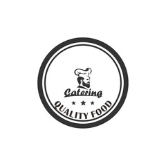 chef logo vector template illustration design